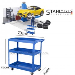 Количка на 3 рафта Stahlmayer Количка на 3 рафта Stahlmayer