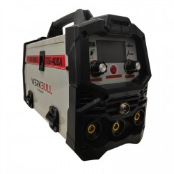 2в1 Телоподаващо Инверторен Електрожен 400А WERKBULL + подарък заваръчна соларна маска и кабели