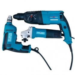 Перфоратор, бормашина и ъглошлайф 125мм. 1200w. Перфоратор, бормашина и ъглошлайф 125мм. 1200w.