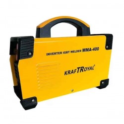 Немски Инверторен Електрожен 400А WerkBull с дисплей и пластмасов куфар Немски Инверторен Електрожен 400А WerkBull с дисплей и пластмасов куфар