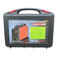 Немски Инверторен Електрожен 400А WerkBull с дисплей и куфар + 7 подаръка