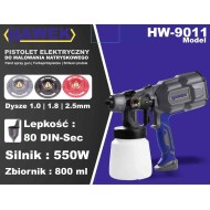 Електрически пистолет за боядисване HAWEK , HW-9011