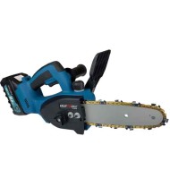 Немски Акумулаторен Трион WerkBull 38V 10Ah + 2 Вериги – Резачка за клони с омасляване на веригата