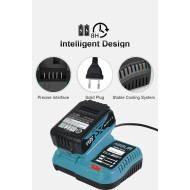 3В1 Безчеткова ножица, ударен винтоверт и безчеткова резачка с автоматично омасляване 36V 8AH В КУФАР