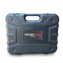 Немски Ударен Винтоверт WerkBull 36V 8Ah две батерии в комплект 111 части Немски Ударен Винтоверт WerkBull 36V 8Ah две батерии в комплект 111 части