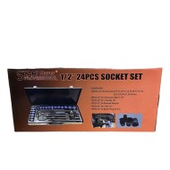 Немско Професионално Гедоре 24 части Stahl Mayer с Ударни Вложки 1/2''