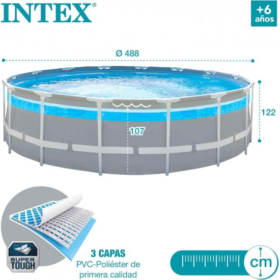 Пълен комплект Басейн с тръбна конструкция Intex - Ultra XTR, 549 x 122 cm