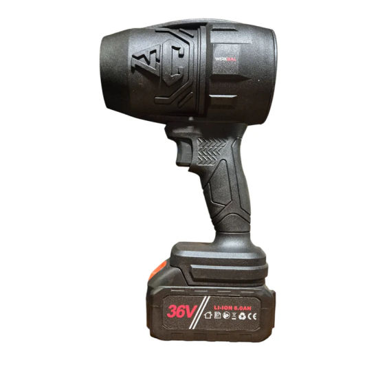 Универсален Мощен Пистолет - Духалка 36V с две батерии за Листа, Кола, Барбекю и др.