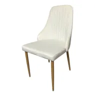 Елегантен стол Елина – млечнобял – до 150кг.