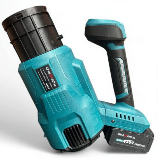 Акумулаторна духалка KraftRoyal 36v-8Ah с дисплей, 2 батерии и зарядно