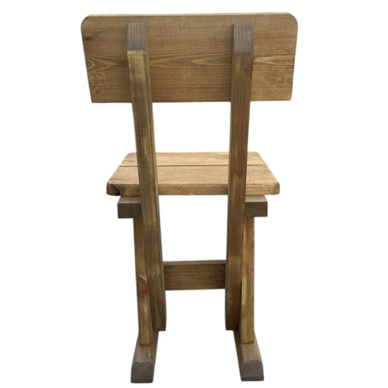 2 бр. Дървен стол от масив – до 250 кг.