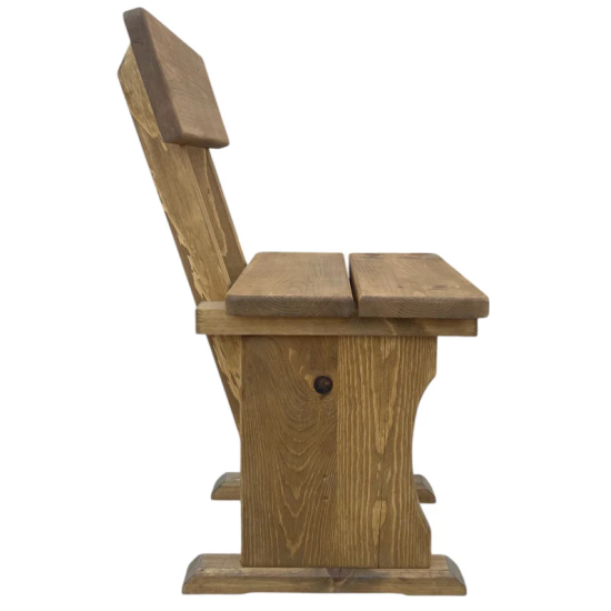 Дървен стол от масив – до 250 кг.