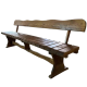 Градинска Пейка от масивно дърво 160/200см. - до 500кг.